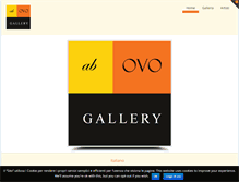 Tablet Screenshot of abovogallery.com